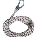 Línea de vida vertical 16mm - 50 metros temporal con gancho