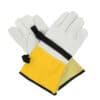 344412 1 GUANTE VAQUETA PROTECTOR GUANTE DIELECTRICO CLASE 1 Y 2 AMARILLO TALLA UNICA