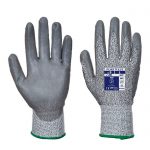 Guantes anticorte Poliuretano palma resistente al corte Nivel 3