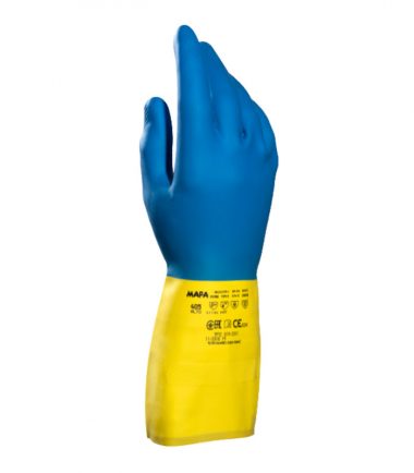 Guantes de Neopreno y mezcla de látex natural flocados de algodón
