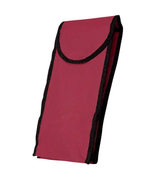 Bolsa para guantes dielectricos vinotinto