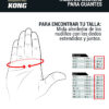 Tabla de medidas Ironclad KONG