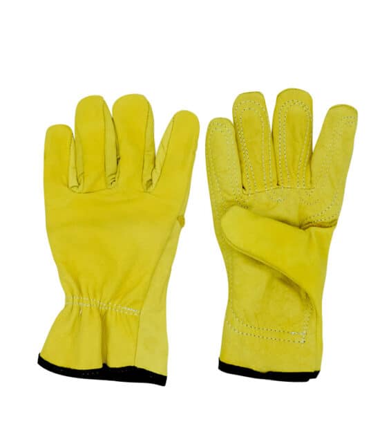 Guantes anticorte- Guante vaqueta reforzado