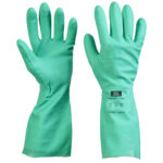 GUANTE NITRILSAFE VERDE 13" Talla M