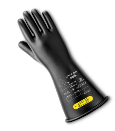 GUANTE ANSELL CLASE 2 BLACK 14"