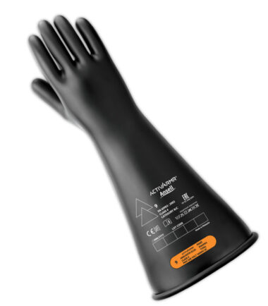 GUANTE ANSELL CLASE 4 BLACK 18"