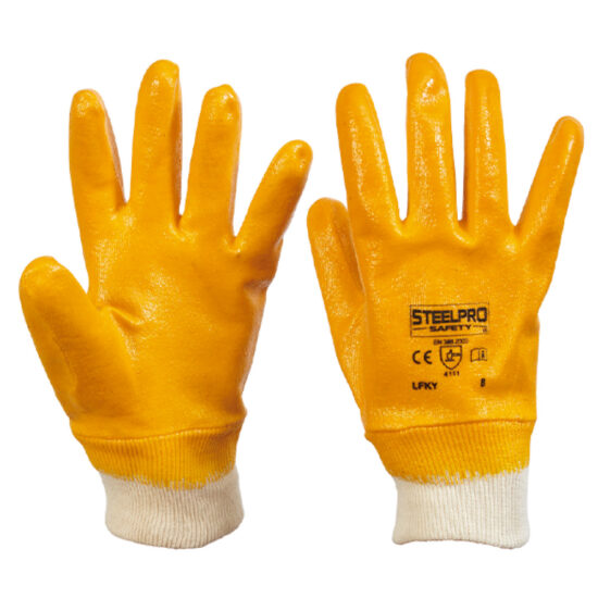 GUANTE NITRILSAFE SUPERVISOR PUNO TEJIDO