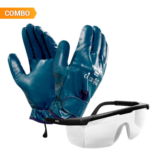 Combo guantes activar MR y gafas