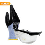 Combo guantes Krytech 582 + gafas de protección