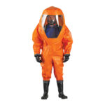 traje químico protección hermética