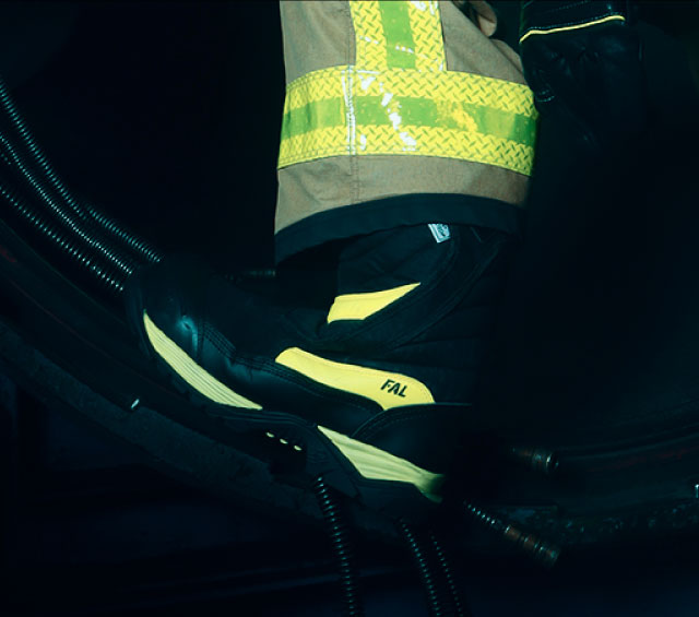 equipos bomberos botas fal