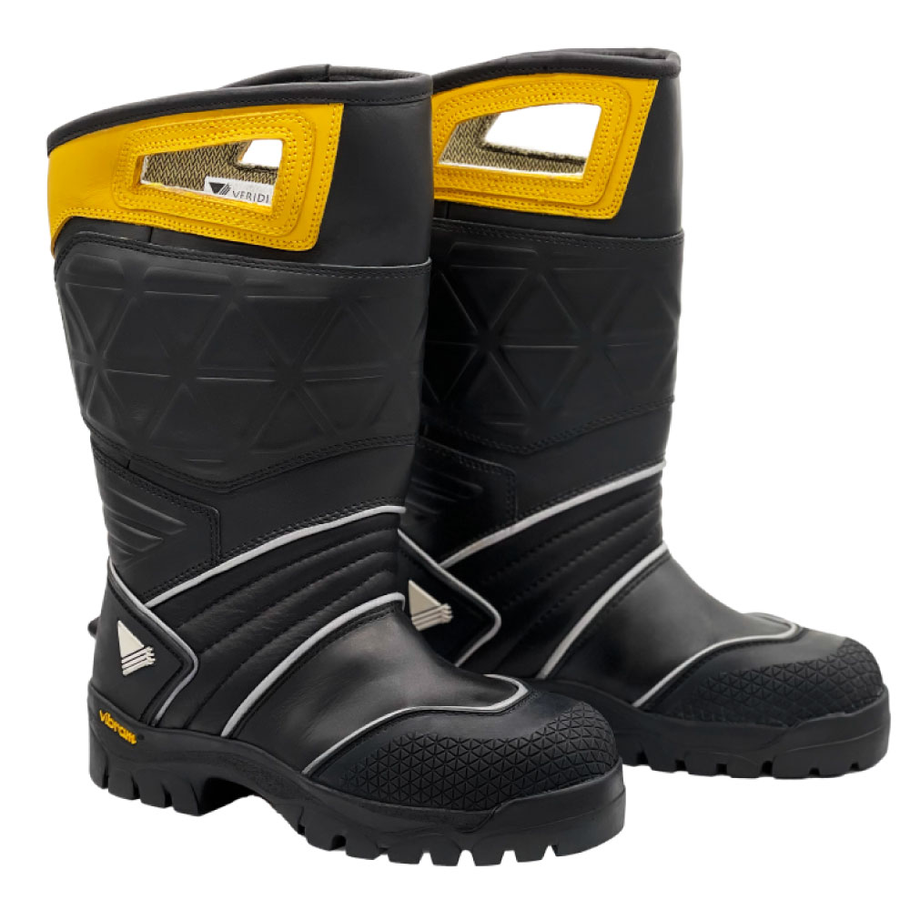 Botas Estructurales de Cuero para Bomberos Veridian Vanquish