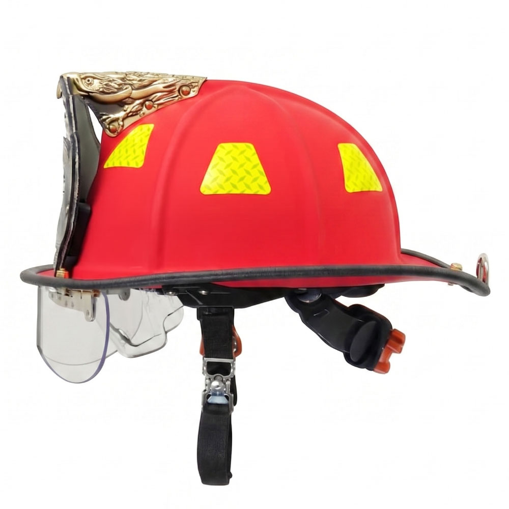 Casco de bomberos estructurales F18H Haloflex - Imagen 2