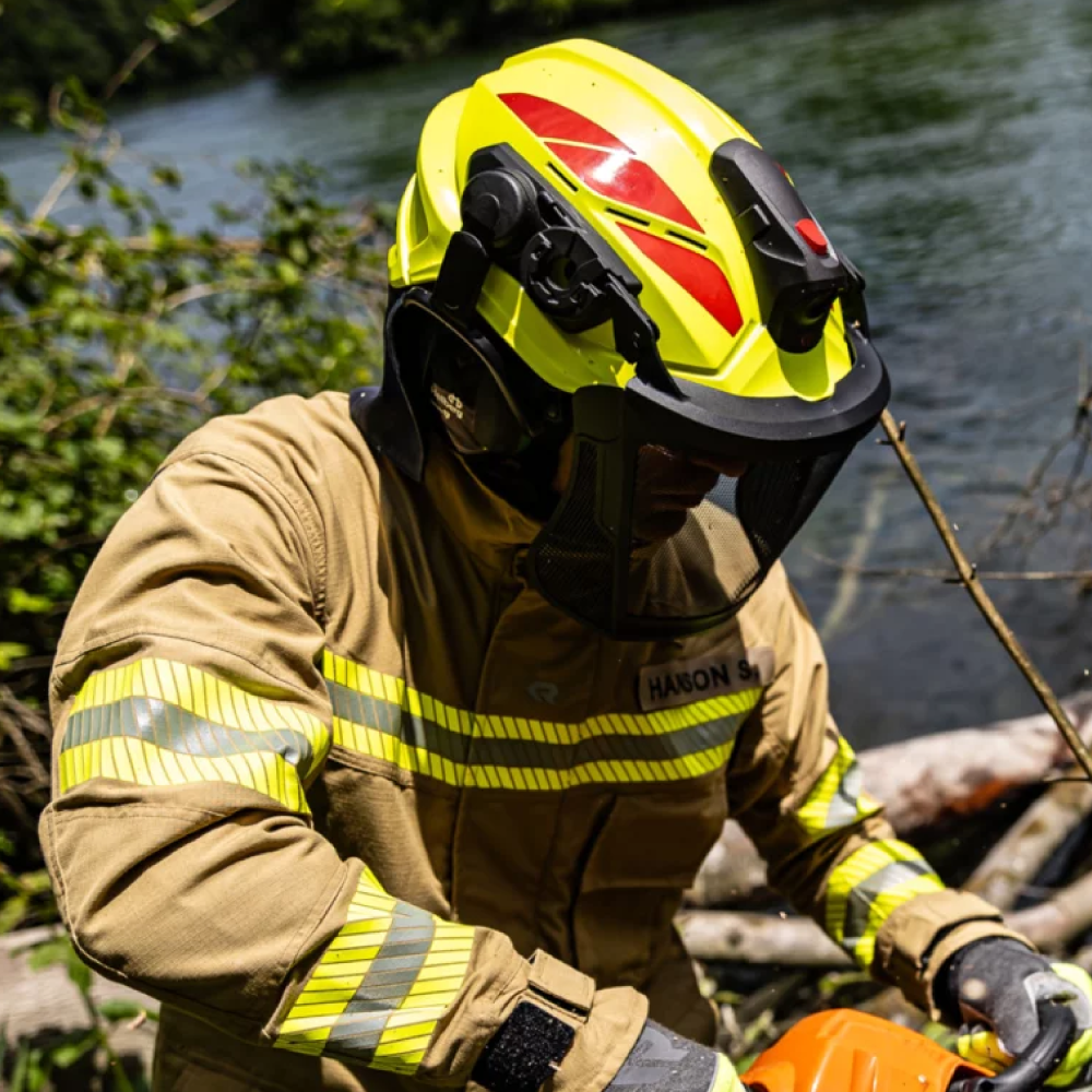 Casco para bomberos HEROS H10 - Imagen 2