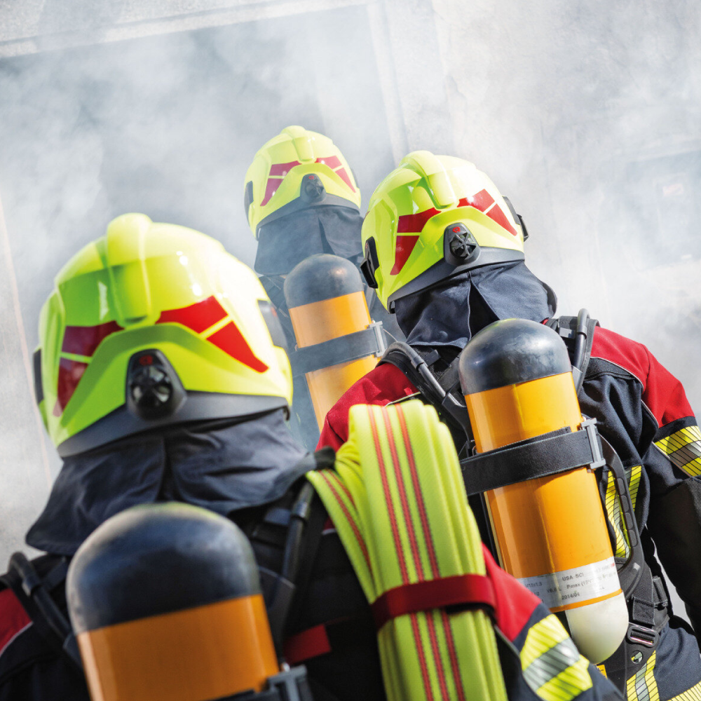 Casco para bomberos HEROS titán - Imagen 3