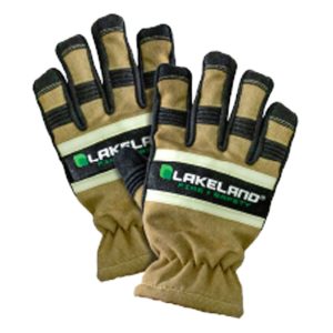 Guantes estructurales PBI para bomberos Ultimate Glow con Puño Gauntlet