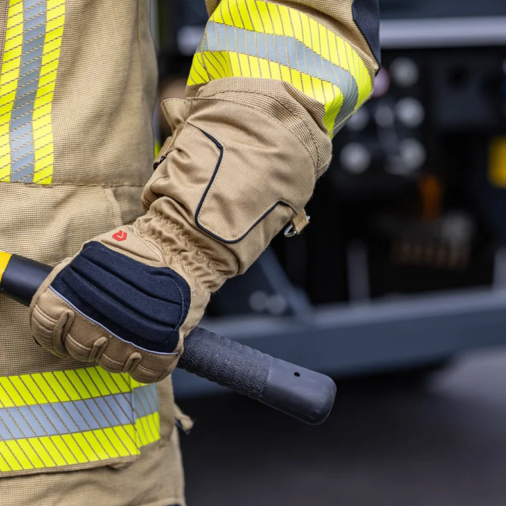 Guantes para bombero GLOROS F50 con manga - Imagen 2