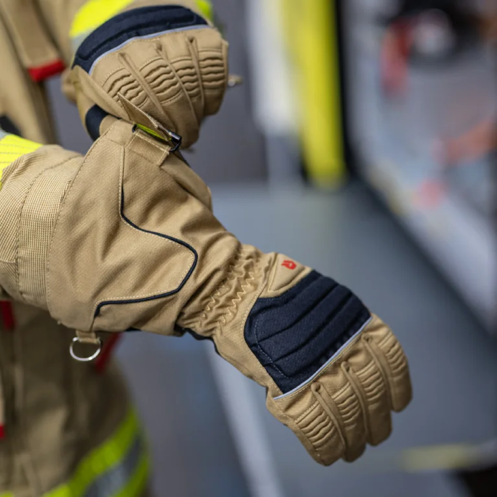 Guantes para bombero GLOROS F50 con manga - Imagen 4