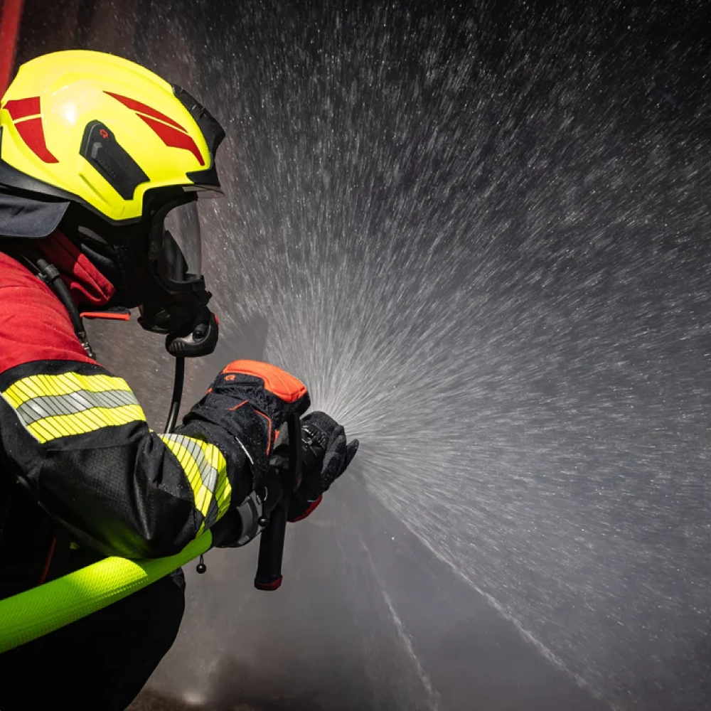 Guantes para bombero GLOROS F50 con puño cosido - Imagen 4