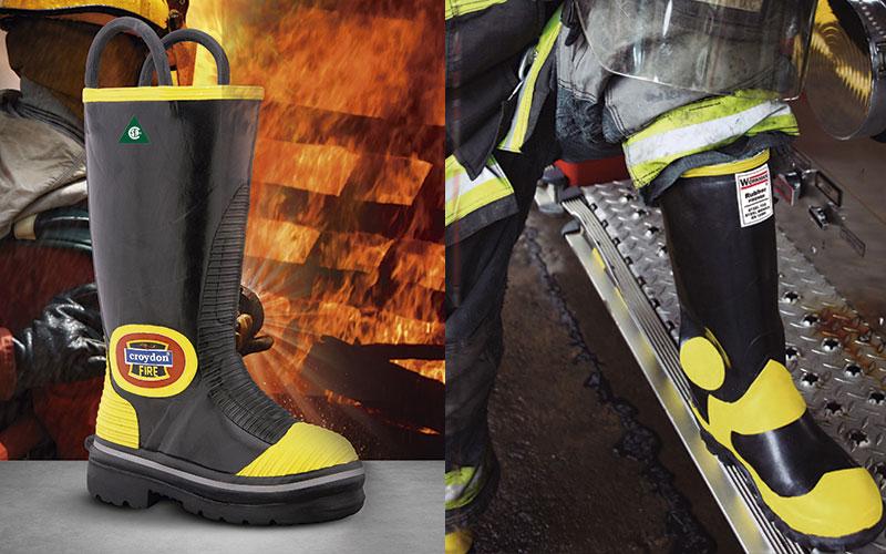 botas para bomberos