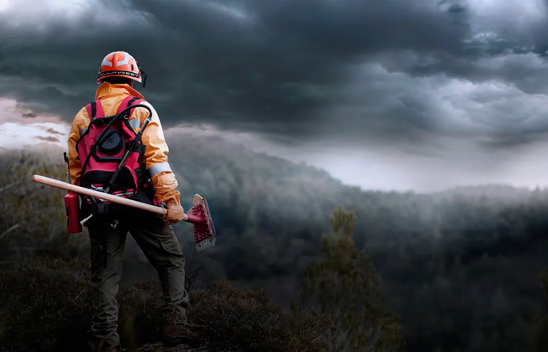 ¿Cuál es el uso de las herramientas forestales para el manejo del fuego forestal?