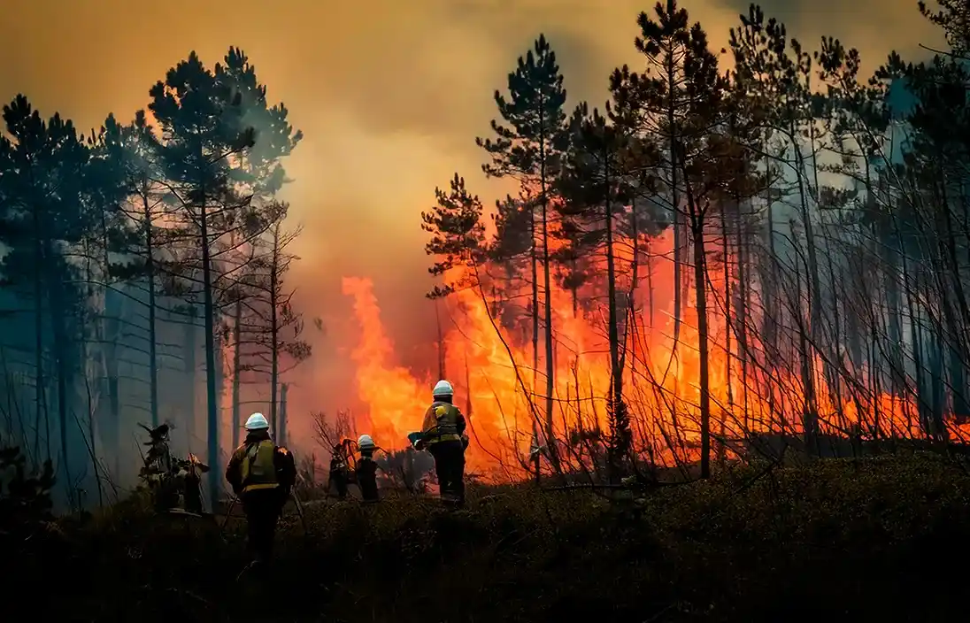 Cómo apagar un incendio forestal: Técnicas y equipos esenciales