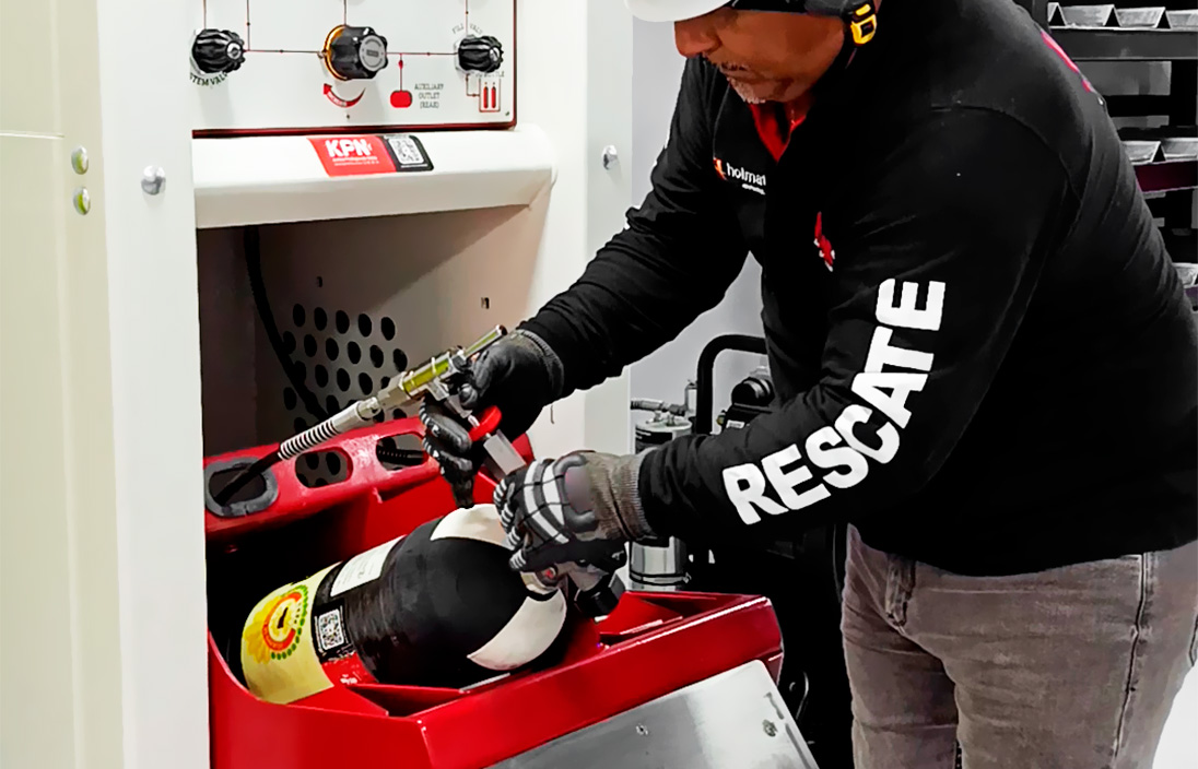 Qué Es una Prueba Hidrostática y Por Qué Es Obligatoria para Equipos de Respiración Autónoma