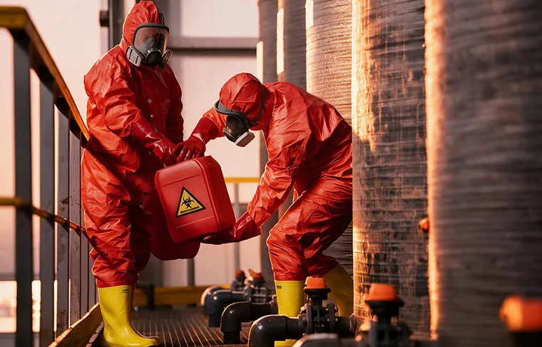Quemaduras Químicas en la Industria Petroquímica: Cómo Prevenirlas con el EPP Adecuado
