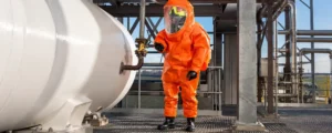 Traje de Protección Química Nivel A vs Nivel B Cuál Usar en Operaciones de Petróleo y Gas